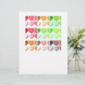 Valentine Heart Cookies (Standing Front)