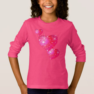Valentine Heart Girl's T-Shirt