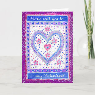 Valentine Heart Greeting Card