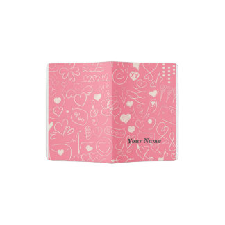 Valentine Heart  Passport Holder