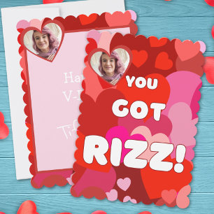 Valentine Heart Pop Holiday Card