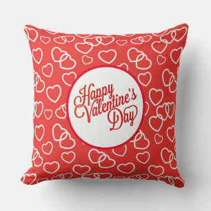 Valentine Heart Throw Pillow
