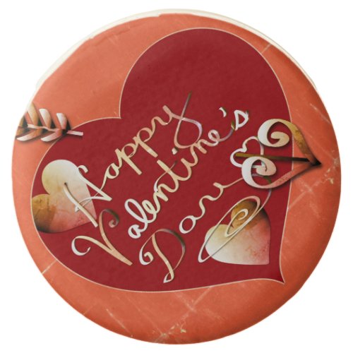 Valentine Heart Vintage 3D Chocolate Covered Chocolate Covered Oreo