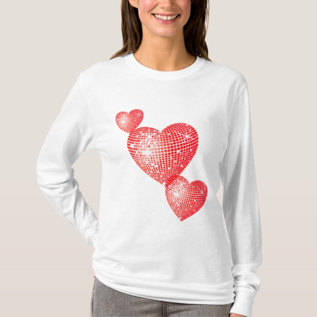 Valentine Heart Women's T-Shirt (Front)