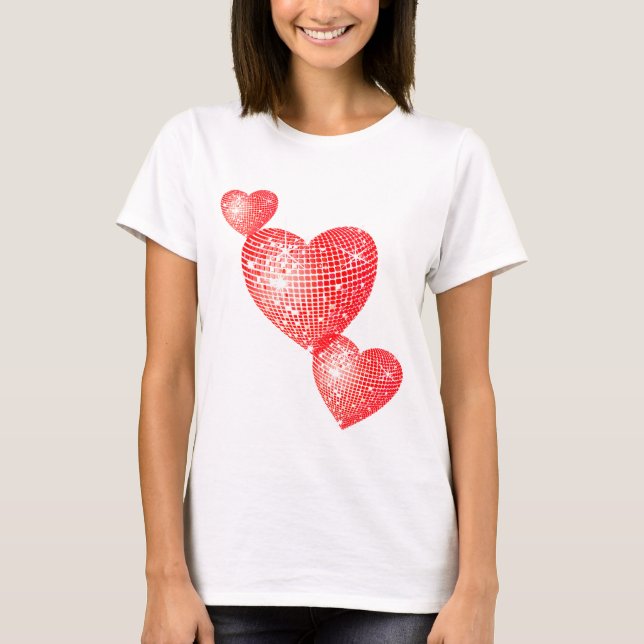 Valentine Heart Women's T-Shirt (Front)
