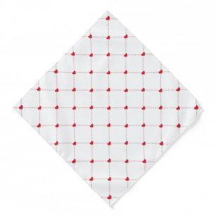 Valentine Hearts Bandana