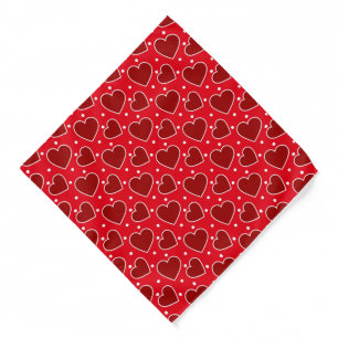 Valentine Hearts Bandana