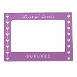 Valentine Hearts custom photo frame