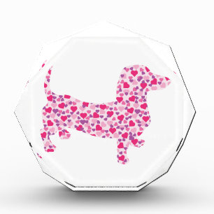 Valentine Hearts Dachshund Award