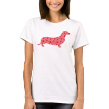 Valentine Hearts Dachshund