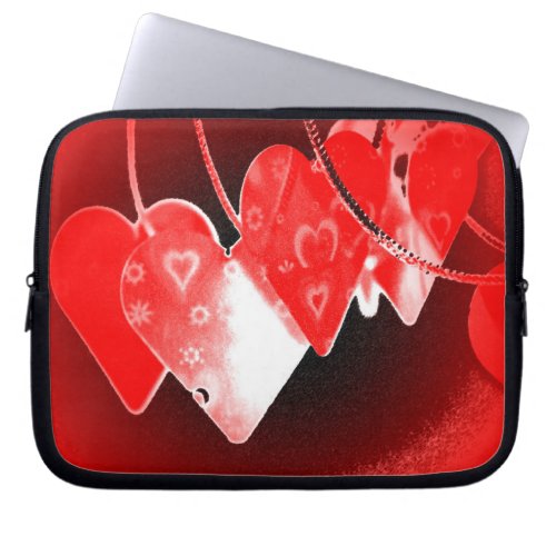 Valentine Hearts Laptop Sleeve