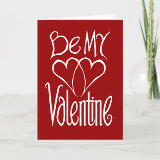 Valentine Hearts Red Card