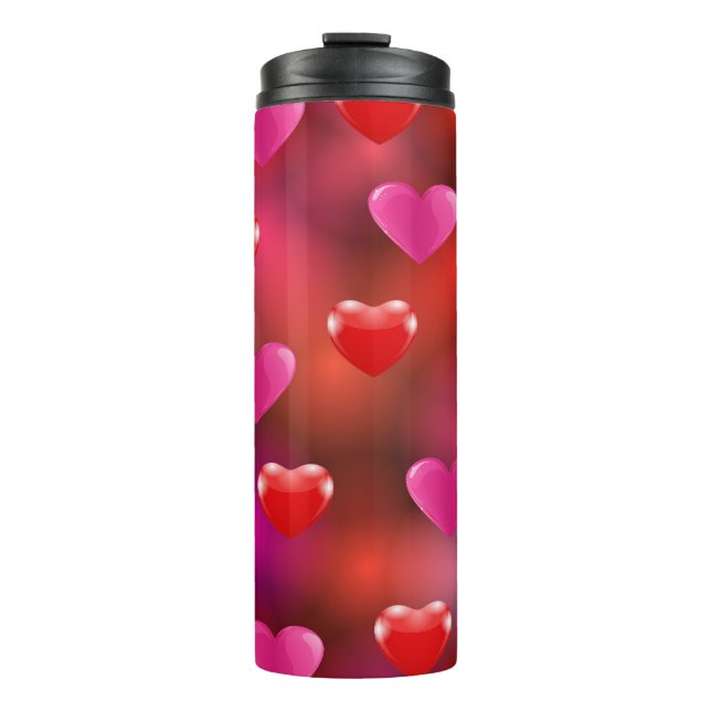 Valentine Hearts    Thermal Tumbler (Front)