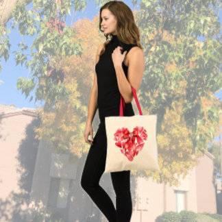 Valentine Hearts Tote Bag