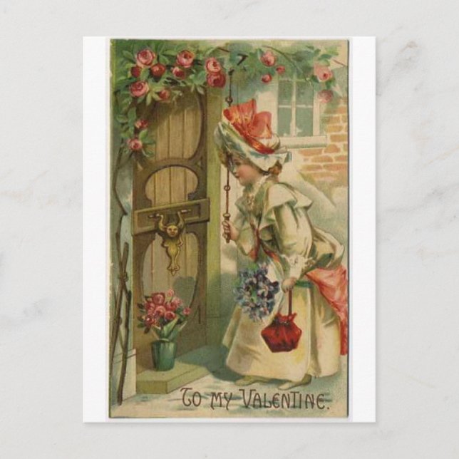 Valentine Holiday Postcard (Front)