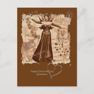 Valentine Holiday Postcard