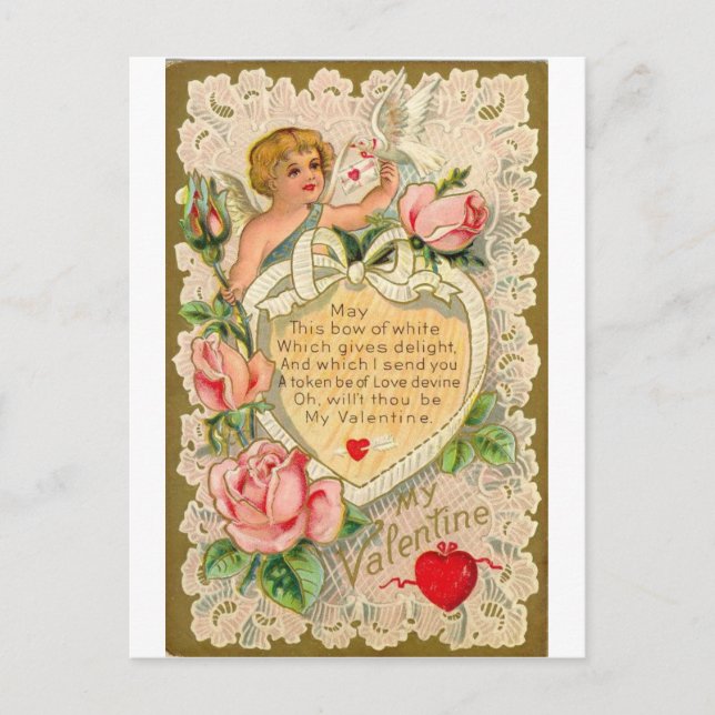 Valentine Holiday Postcard (Front)