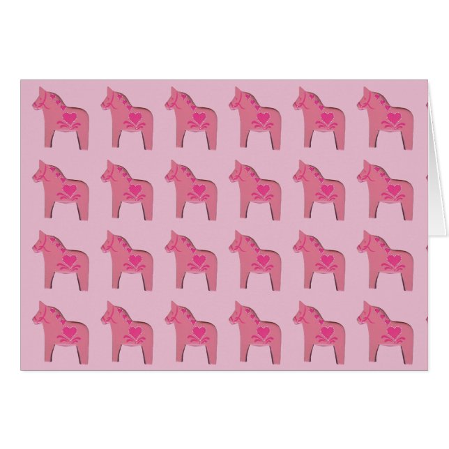 Valentine Horse Cards (Front Horizontal)