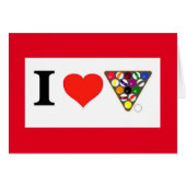 Valentine I Love Pool and You (Front Horizontal)