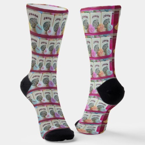 Valentine Jokers socks