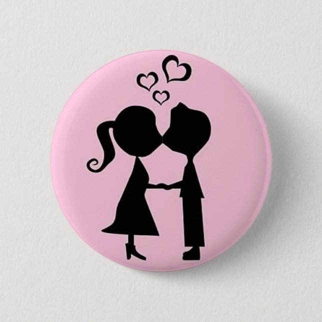 VALENTINE KISS BUTTON (Front)