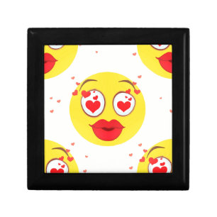 Valentine kiss Emoji Gift Box