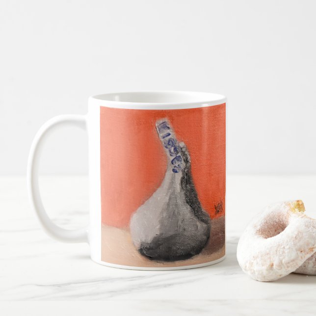 Valentine Kisses Coffee Mug (With Donut)