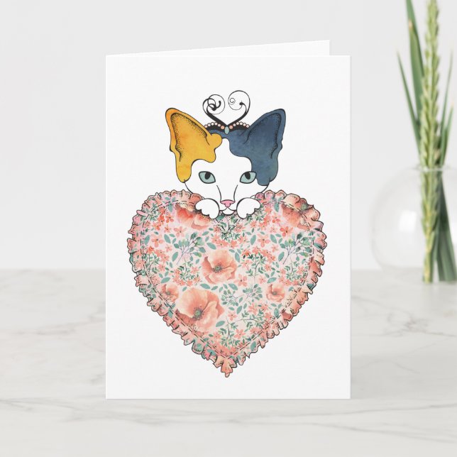 Valentine Kitty Card (Front)