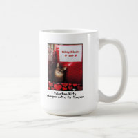 Valentine Kitty Kissing Booth Mug