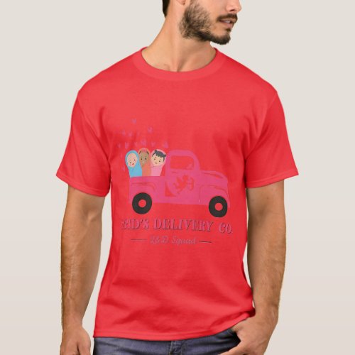 Valentine Labor and Delivery Nurse Squad Cupid_s D T_Shirt