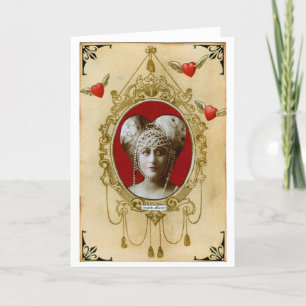 Valentine _ Lady Treacle, Duchess of Marmalade Holiday Card