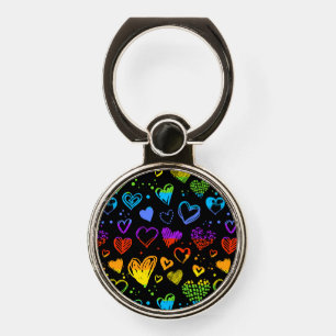 Valentine LGBT Heart iPhone Holder   Ring Stand