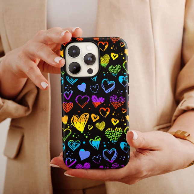 Valentine LGBT Love Pride | iPhone 14 Case-Mate Case (Creator Uploaded)