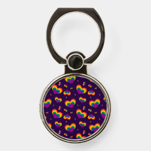 Valentine LGBT Pride Heart    iPhone Ring Stand