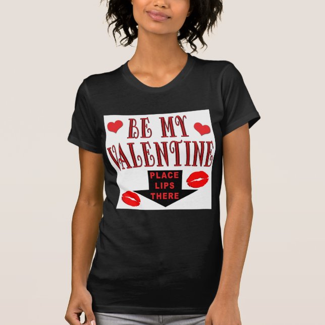 Valentine Lips T-Shirt (Front)