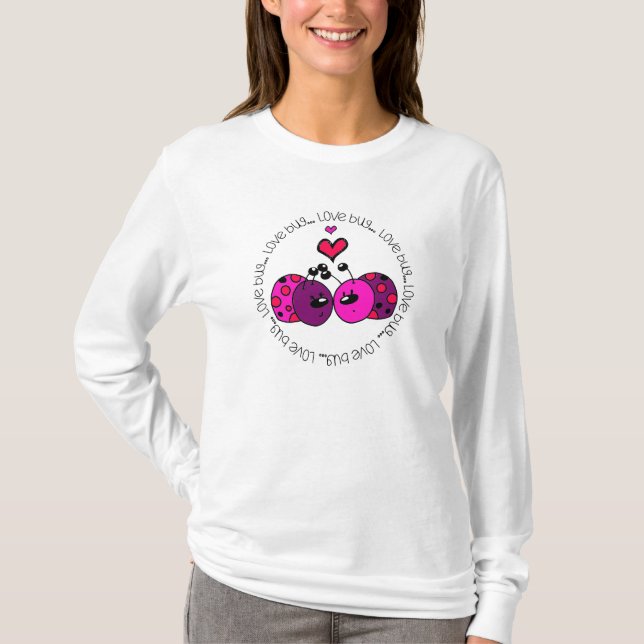 Valentine Love Bug T-Shirt (Front)