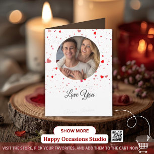 Valentine Love Card Romantic for Him & Her