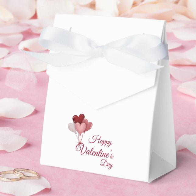 Valentine Love Card | Romantic for Him & Her Favor Boxes (Wedding)