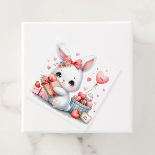 Valentine Love Design Favor Tags