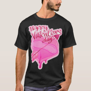 Valentine love heart gift on February humor bettin T-Shirt