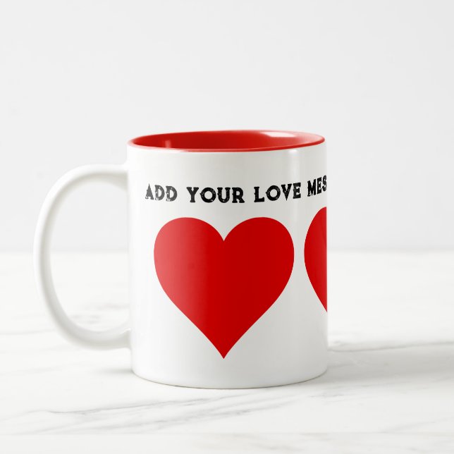 Valentine Love Mug - Customize (Left)