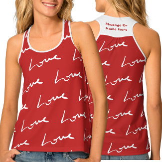Valentine Love Pattern | Red