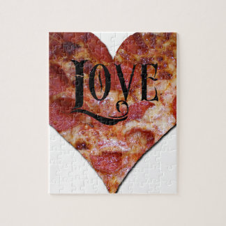 Valentine Love Pizza Jigsaw Puzzle
