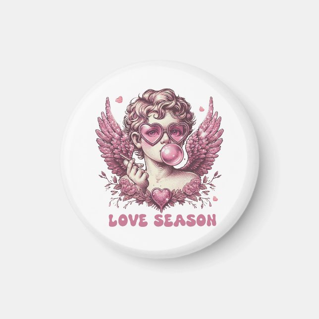 Valentine Love Season Magnet (Front)