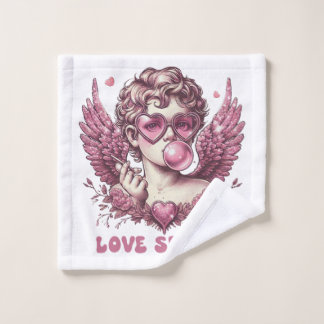 Valentine Love Season Wash Cloth