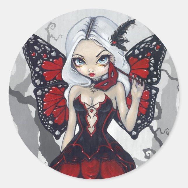 "Valentine Masquerade" Sticker (Front)
