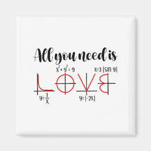 Valentine Math Humor For Teachers Students Magnet