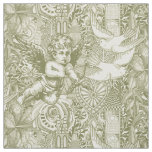 valentine maximalism moss pearl fabric