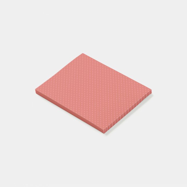 Valentine Mini Hearts Post-it Notes (Angled)