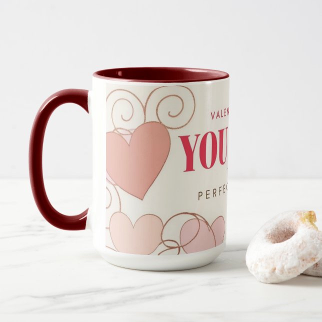 Valentine Mug for gifts (With Donut)